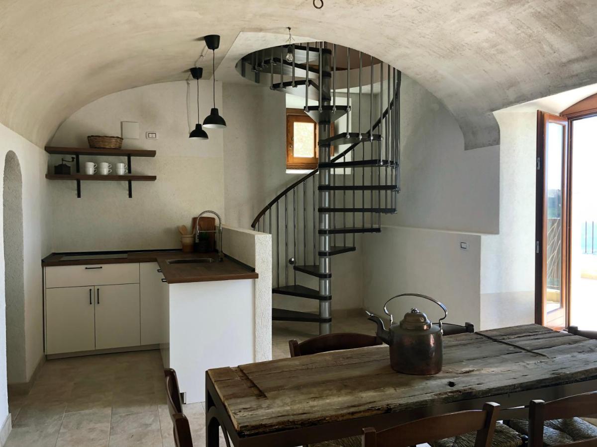 Apartamento Il Terrazzo Santo Stefano Di Sessanio Exterior foto